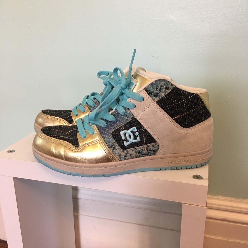 DC sneakers - womens Gold